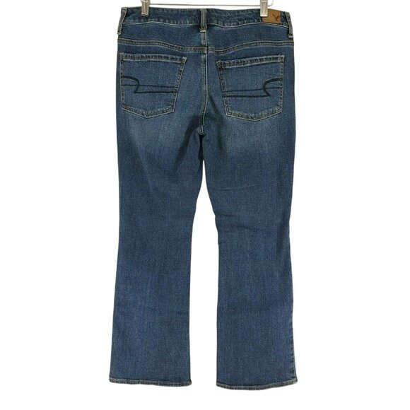 American Eagle Vintage Boot Cut Denim Jeans Women's Size 6 Stretch - Picture 3 of 6